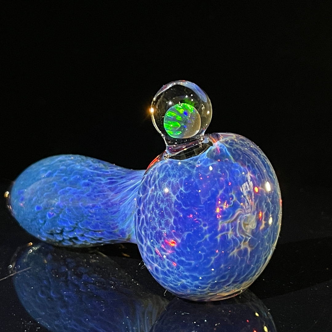 Purple Nebula Black Opal Pipe Glass Pipe Tako Glass   