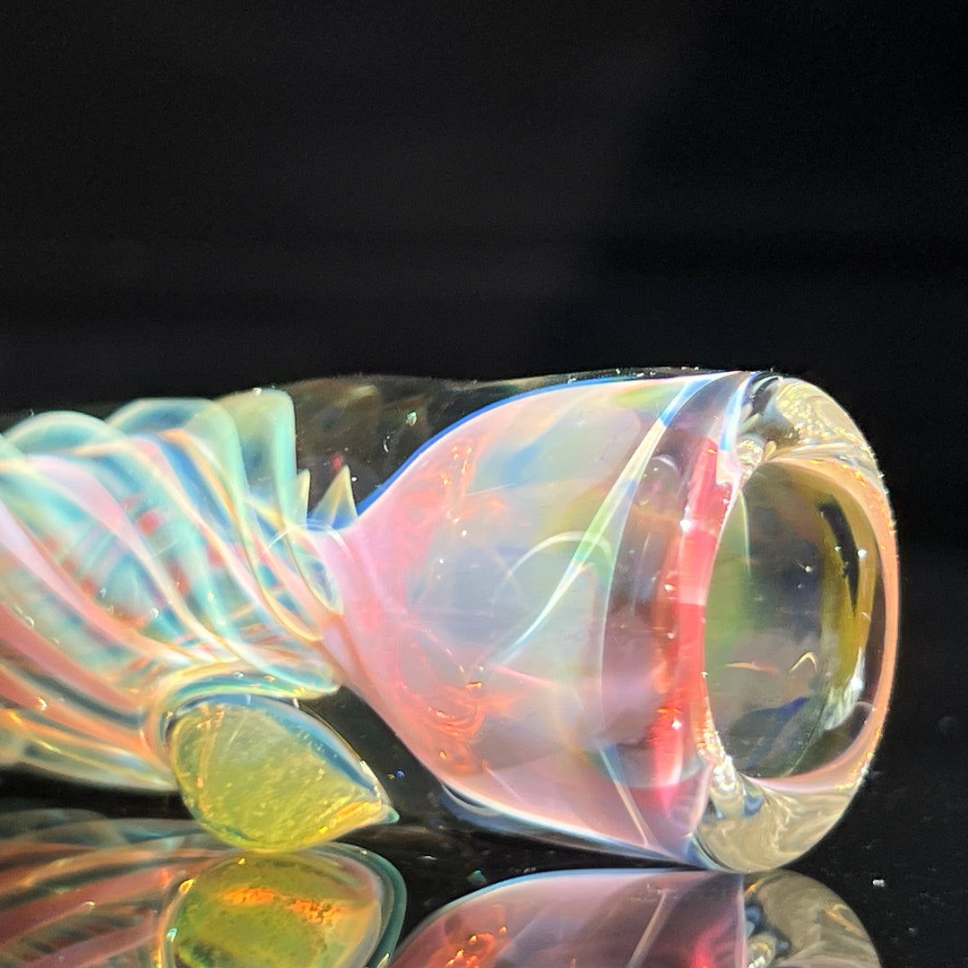 Thick Fume Chillum + Case Combo Glass Pipe Chuck Glass