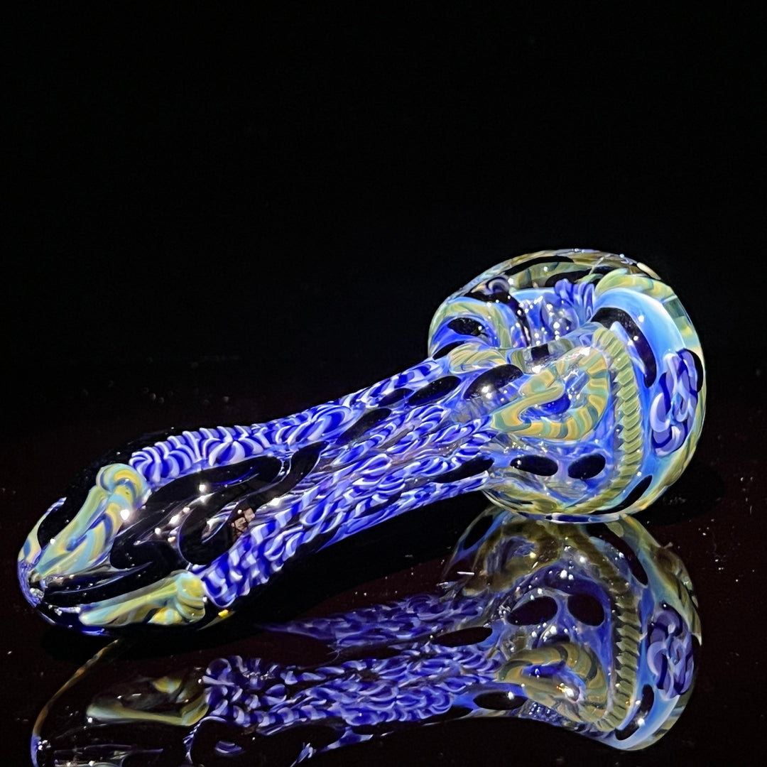 Super Chunky Inside Out Spoon Glass Pipe Tiny Mike   