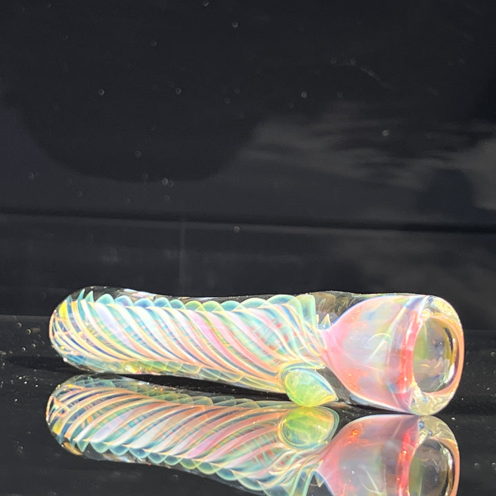 Thick Fume Chillum + Case Combo Glass Pipe Chuck Glass