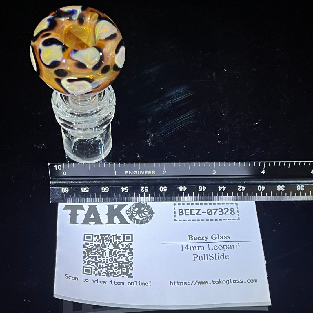 14mm Leopard PullSlide Accessory Beezy Glass