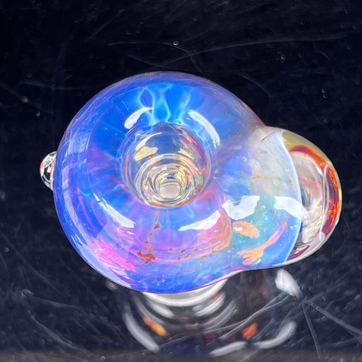 14mm Purple Nebula Pull Slide Accessory Tako Glass   