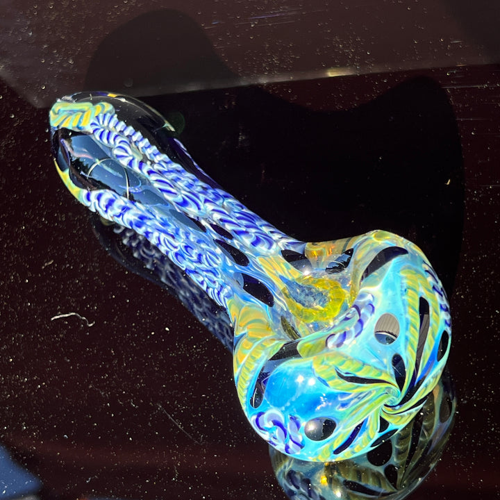 Super Chunky Inside Out Spoon Glass Pipe Tiny Mike   