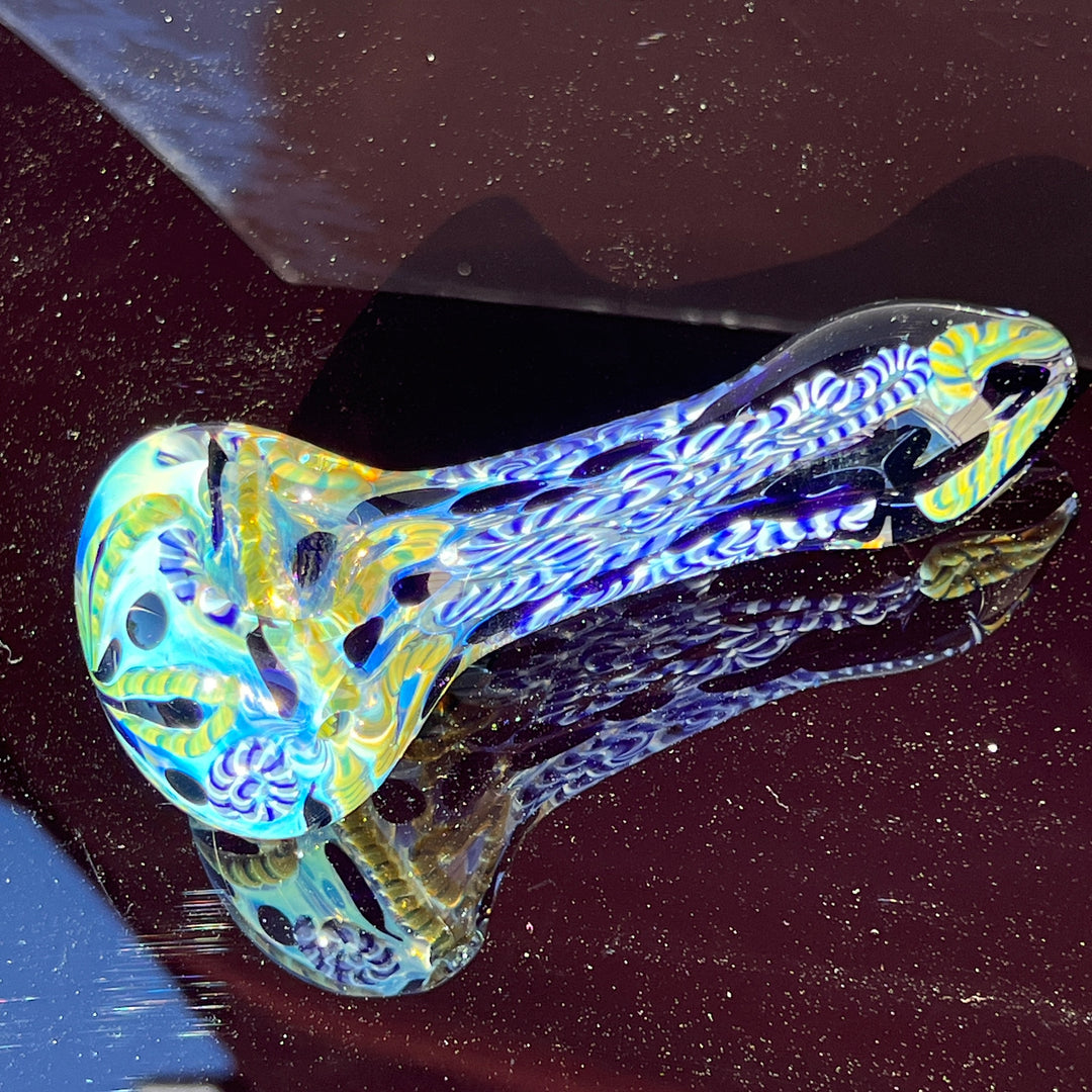 Super Chunky Inside Out Spoon Glass Pipe Tiny Mike   