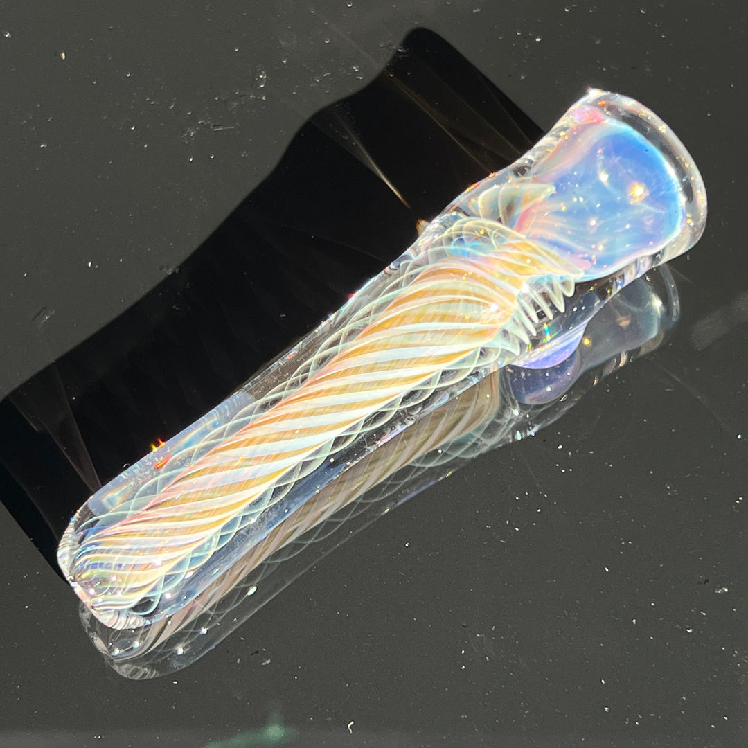 Thick Fume Chillum + Case Combo Glass Pipe Chuck Glass