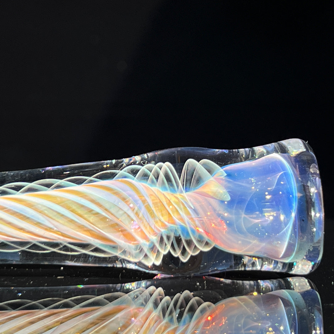 Thick Fume Chillum + Case Combo Glass Pipe Chuck Glass