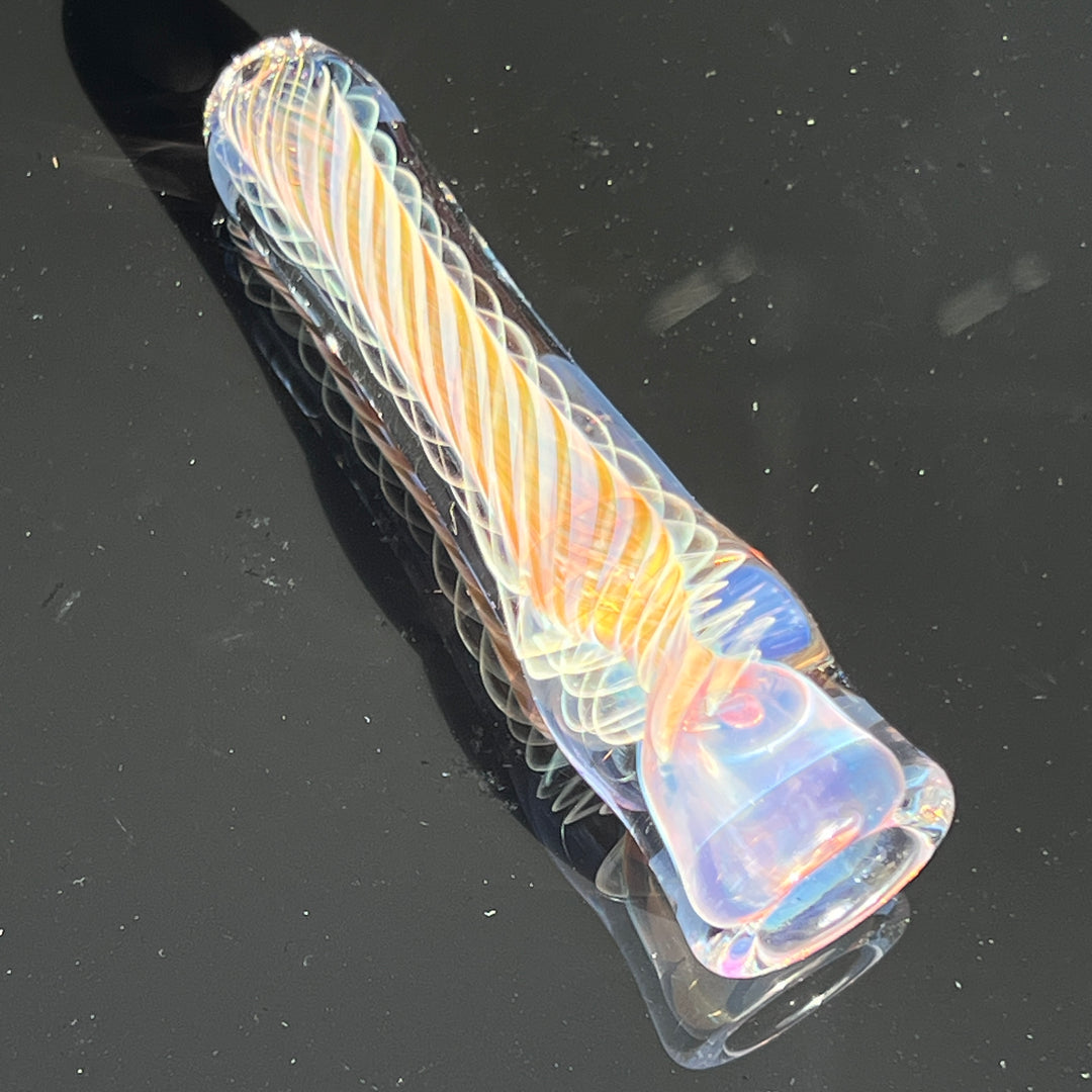 Thick Fume Chillum + Case Combo Glass Pipe Chuck Glass