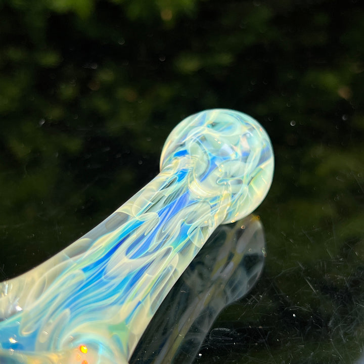 Large Ghost Flame Glass Pipe 6 Glass Pipe Tiny Mike   