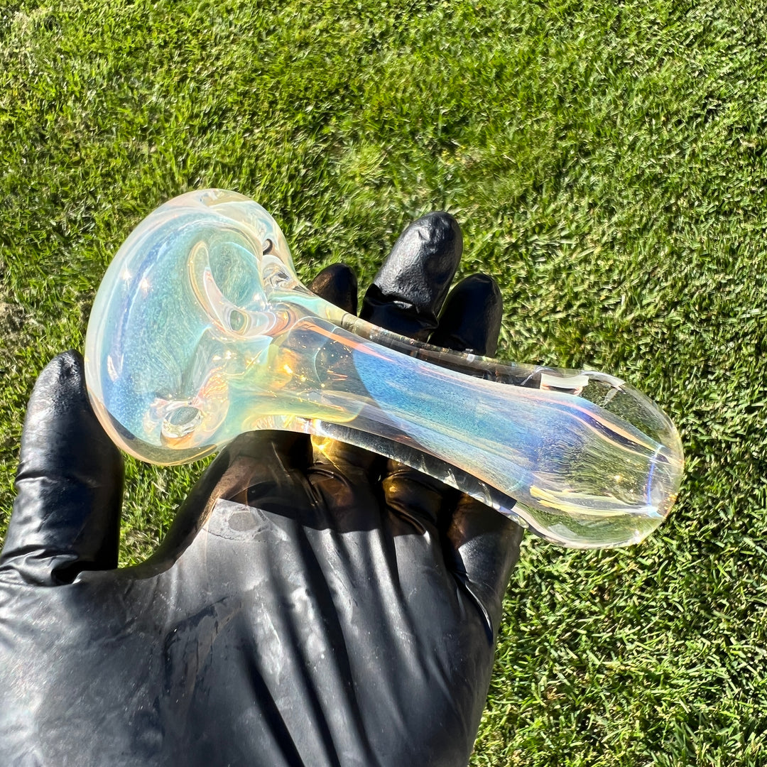 Egyptian Glass Gold Fume Pipe Glass Pipe Tako Glass   