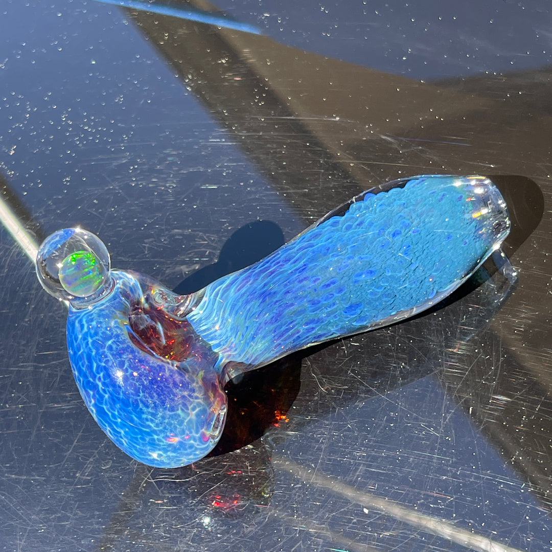 Purple Nebula Black Opal Pipe Glass Pipe Tako Glass   