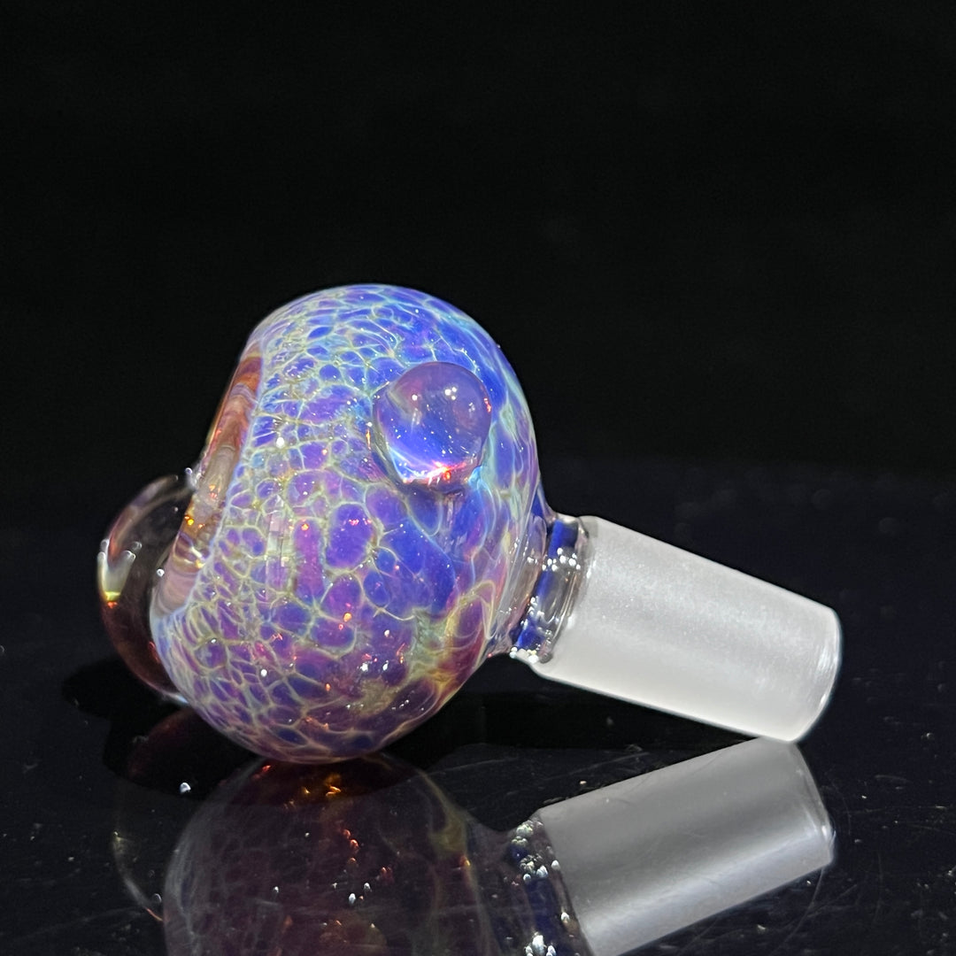 14mm Purple Nebula Pull Slide Accessory Tako Glass   