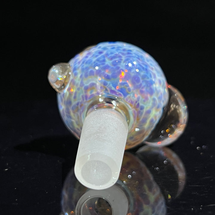 14mm Purple Nebula Pull Slide Accessory Tako Glass   