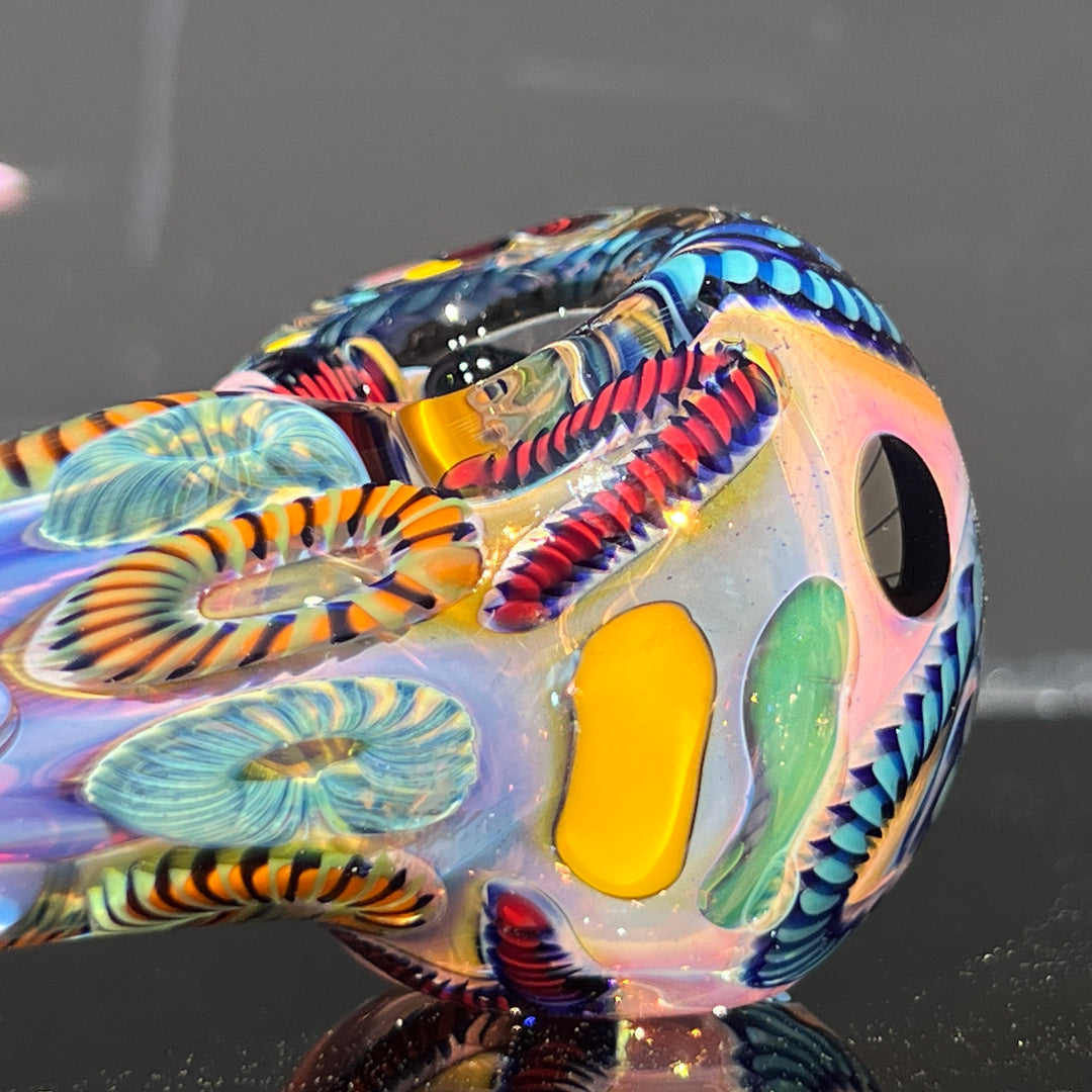 Super Chunky Inside Out Spoon Glass Pipe Tiny Mike   