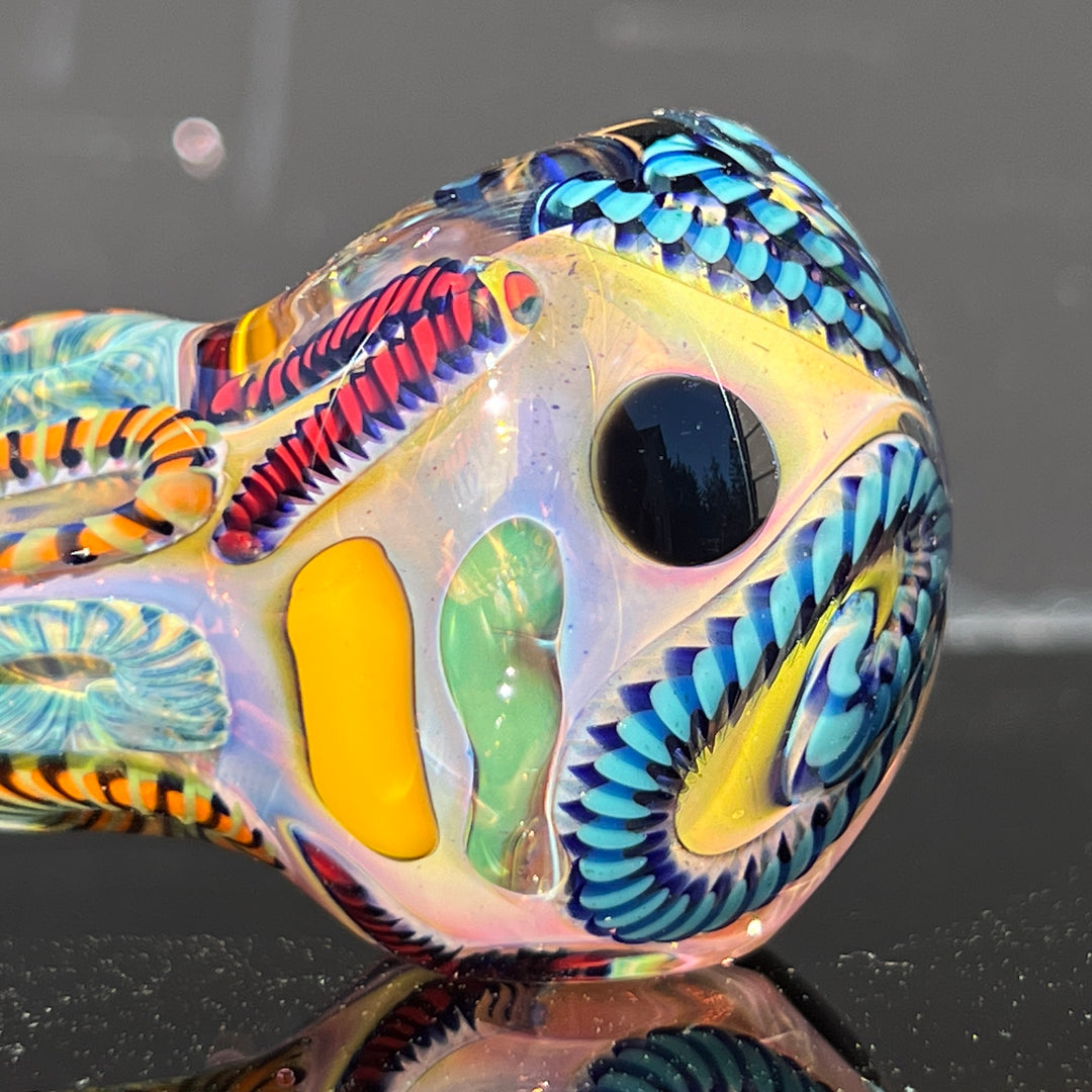 Super Chunky Inside Out Spoon Glass Pipe Tiny Mike   