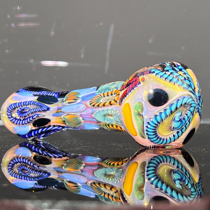 Super Chunky Inside Out Spoon Glass Pipe Tiny Mike   