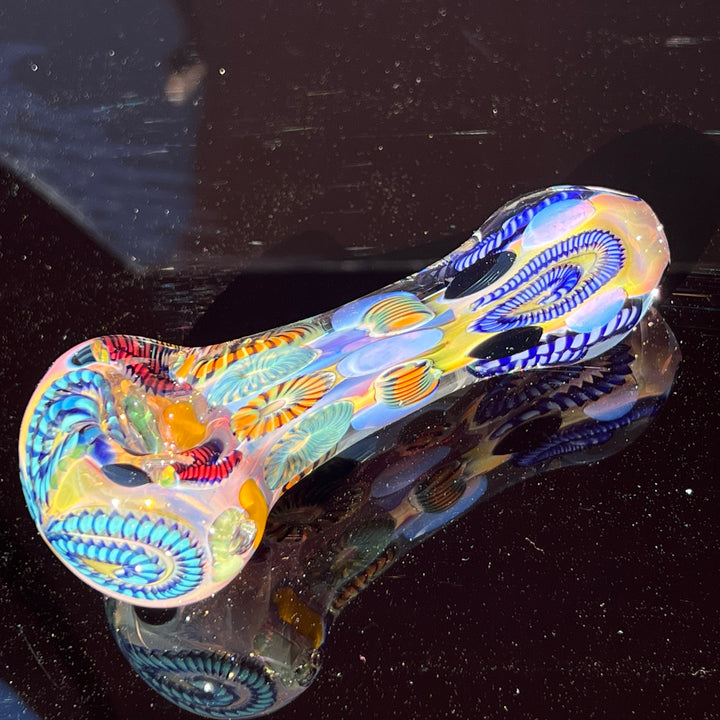 Super Chunky Inside Out Spoon Glass Pipe Tiny Mike   