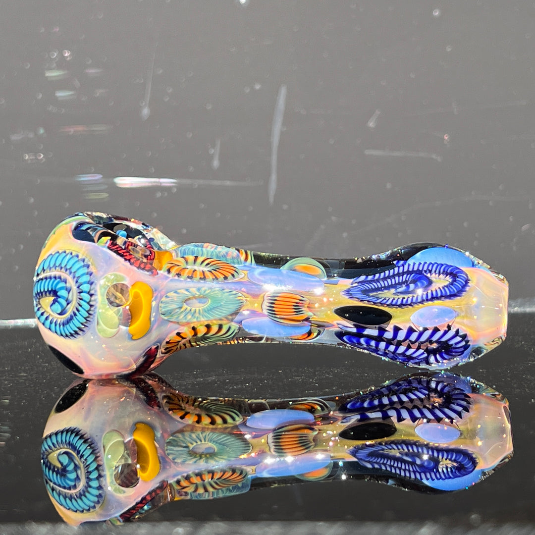 Super Chunky Inside Out Spoon Glass Pipe Tiny Mike   