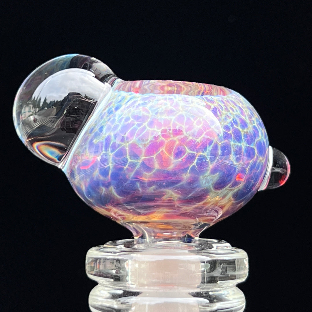 14mm Purple Nebula Pull Slide Accessory Tako Glass   