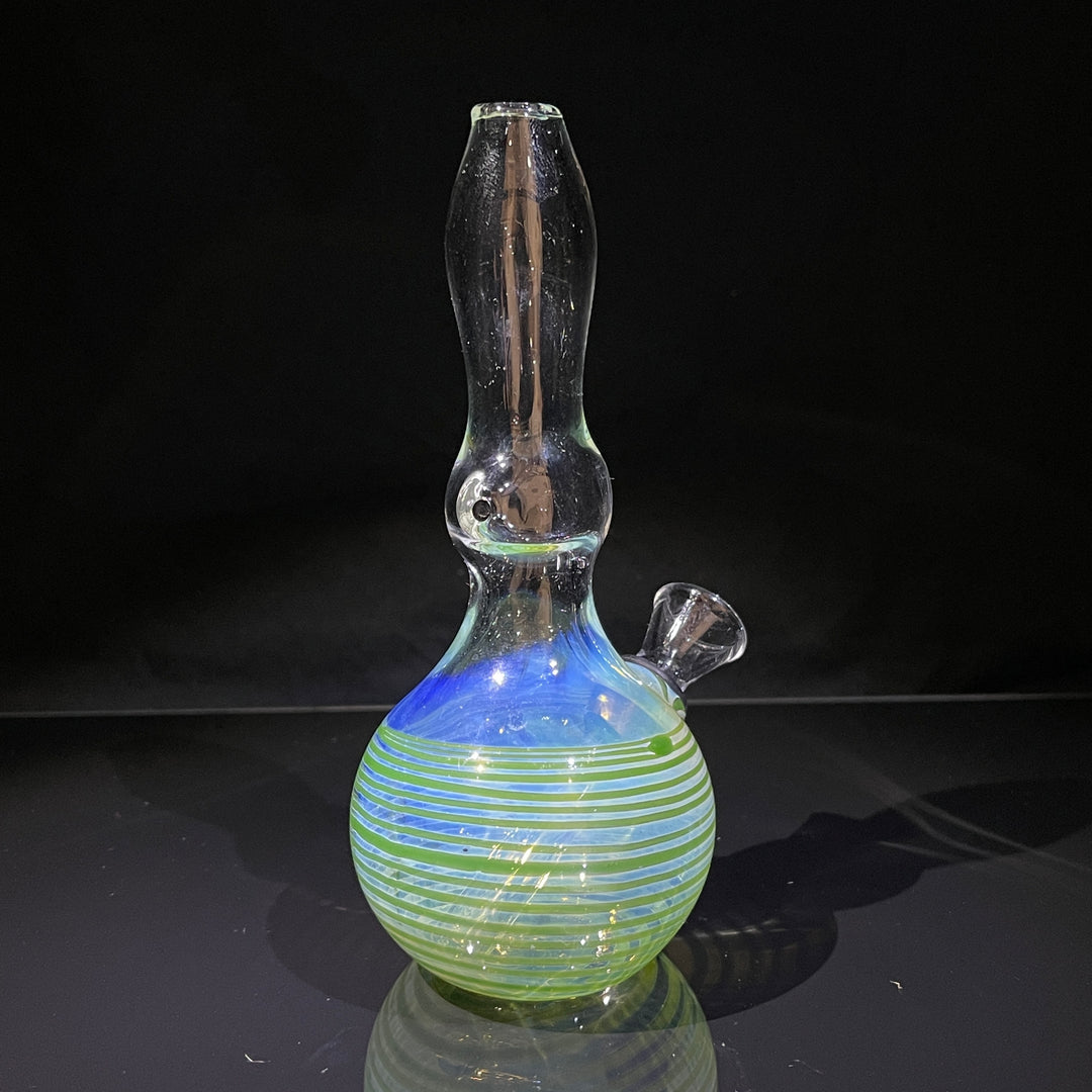 5" Fumed Color Rake Mini Bong Glass Pipe Mary Jane's Glass