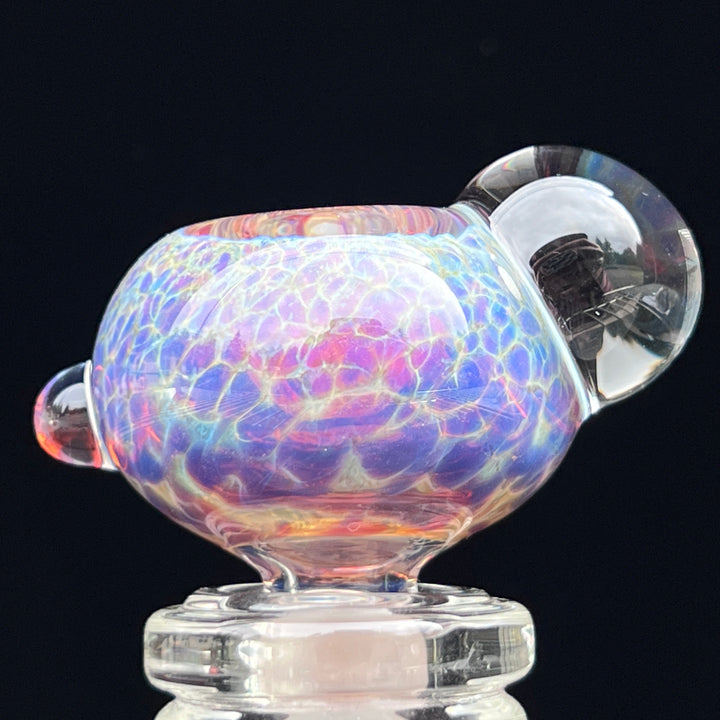 14mm Purple Nebula Pull Slide Accessory Tako Glass   