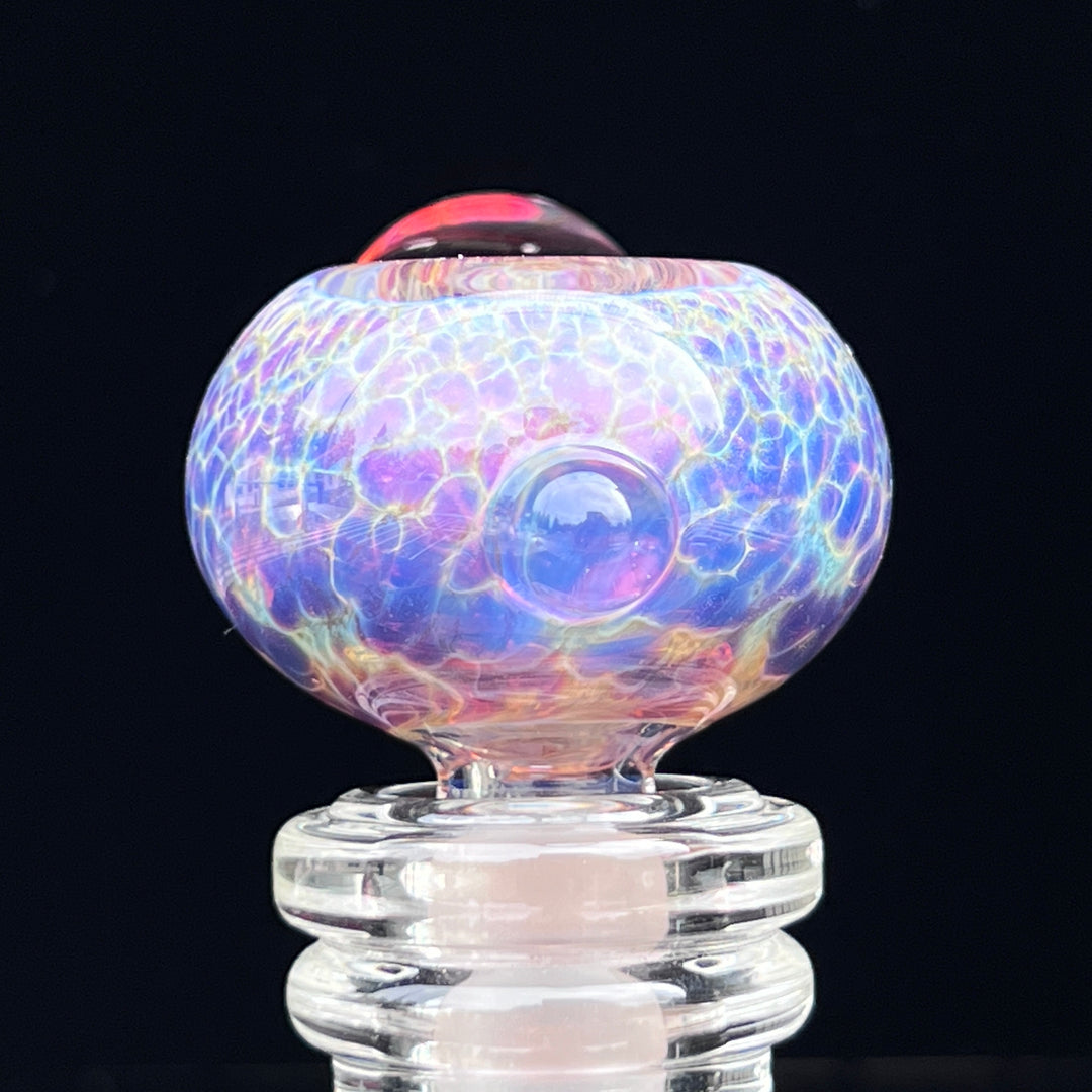 14mm Purple Nebula Pull Slide Accessory Tako Glass   