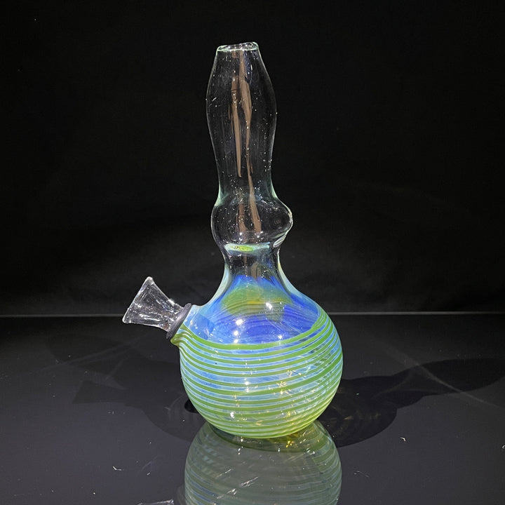 5" Fumed Color Rake Mini Bong Glass Pipe Mary Jane's Glass