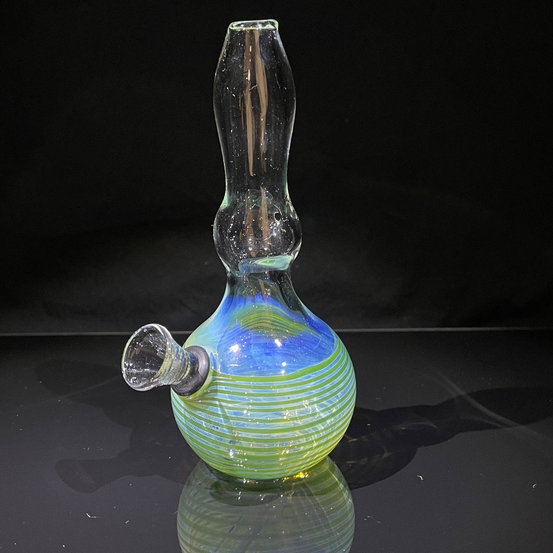 5" Fumed Color Rake Mini Bong Glass Pipe Mary Jane's Glass