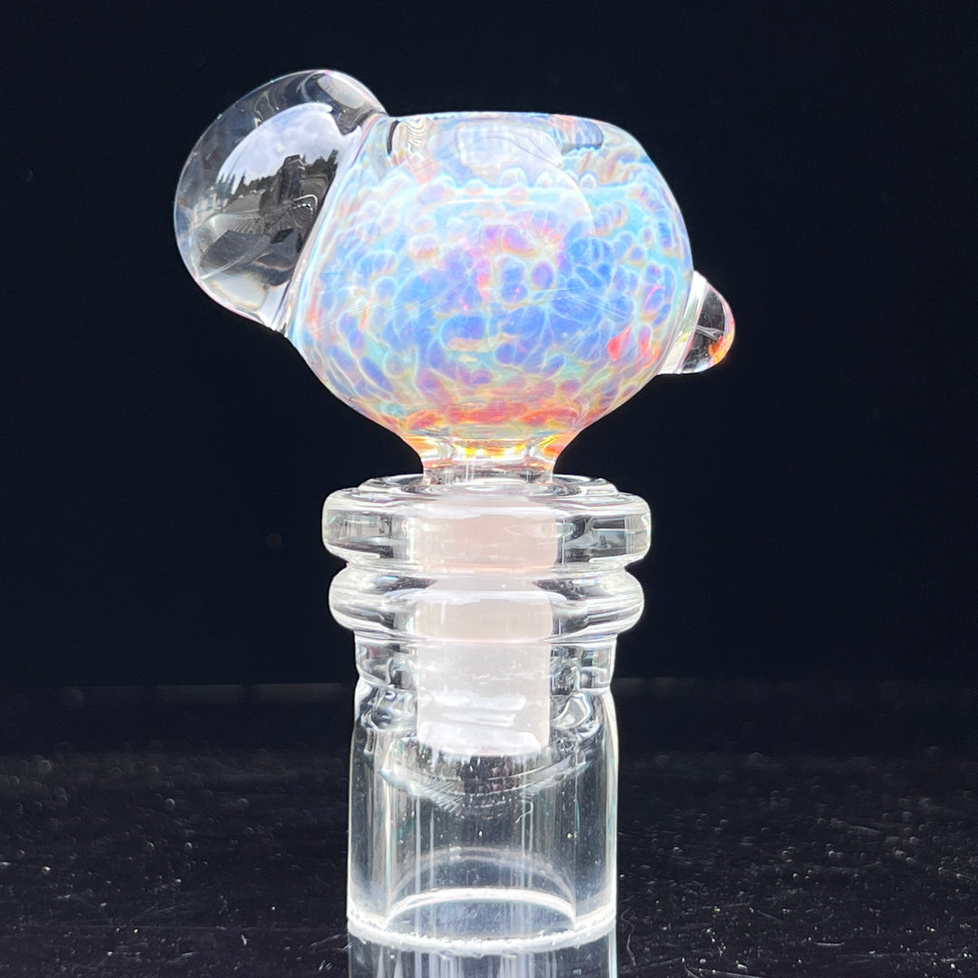 14mm Purple Nebula Pull Slide Accessory Tako Glass   