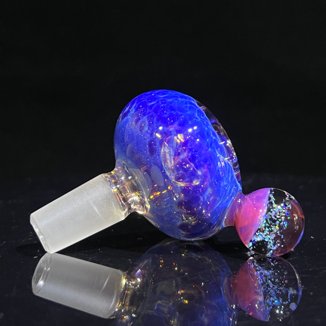 14mm Purple Nebula Pull Slide Accessory Tako Glass   