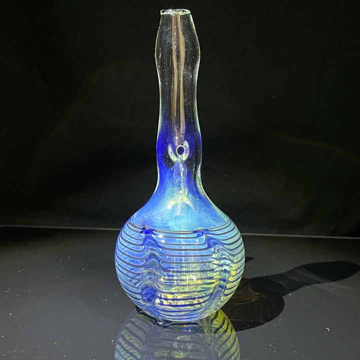 5" Fumed Color Rake Mini Bong Glass Pipe Mary Jane's Glass