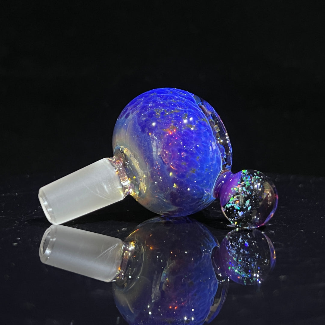 14mm Purple Nebula Pull Slide Accessory Tako Glass   