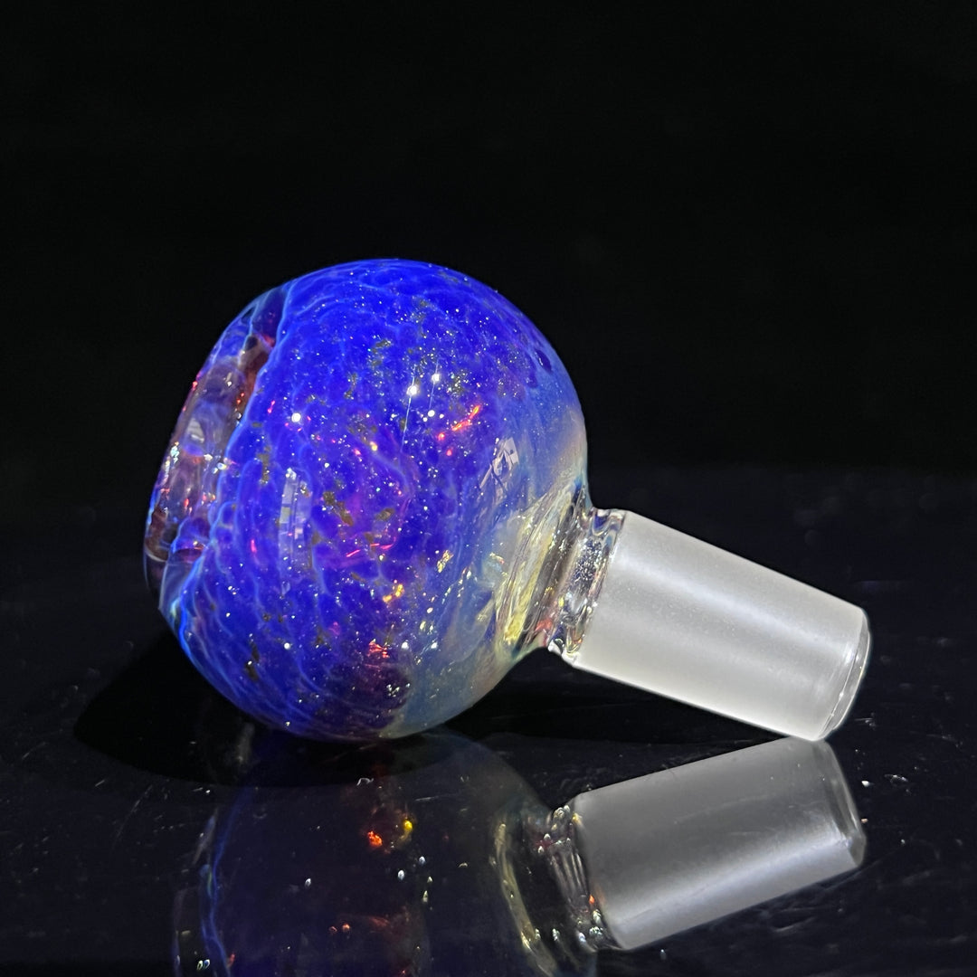 14mm Purple Nebula Pull Slide Accessory Tako Glass   