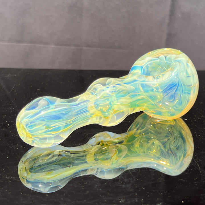 Large Ghost Flame Glass Pipe 10 Glass Pipe Tiny Mike   