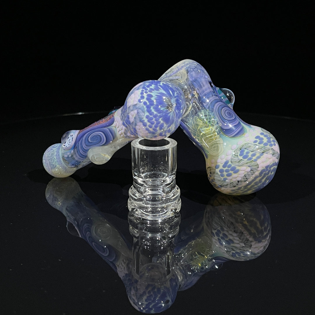 Glass Berry Cupcake Sidecar Bubbler Glass Pipe Glass Berry Cupcake