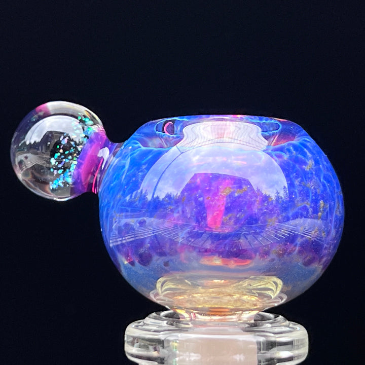 14mm Purple Nebula Pull Slide Accessory Tako Glass   