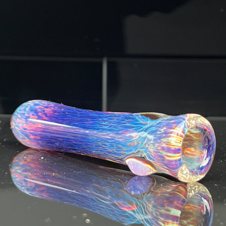 Thick Purple Chillum & Case Combo Glass Pipe Chuck Glass