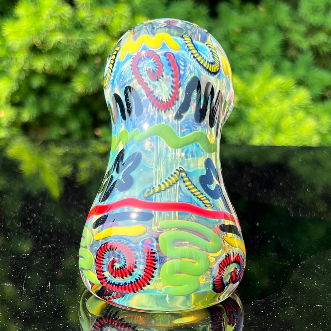 Inside Out Hammer Bubbler Glass Pipe Tiny Mike   