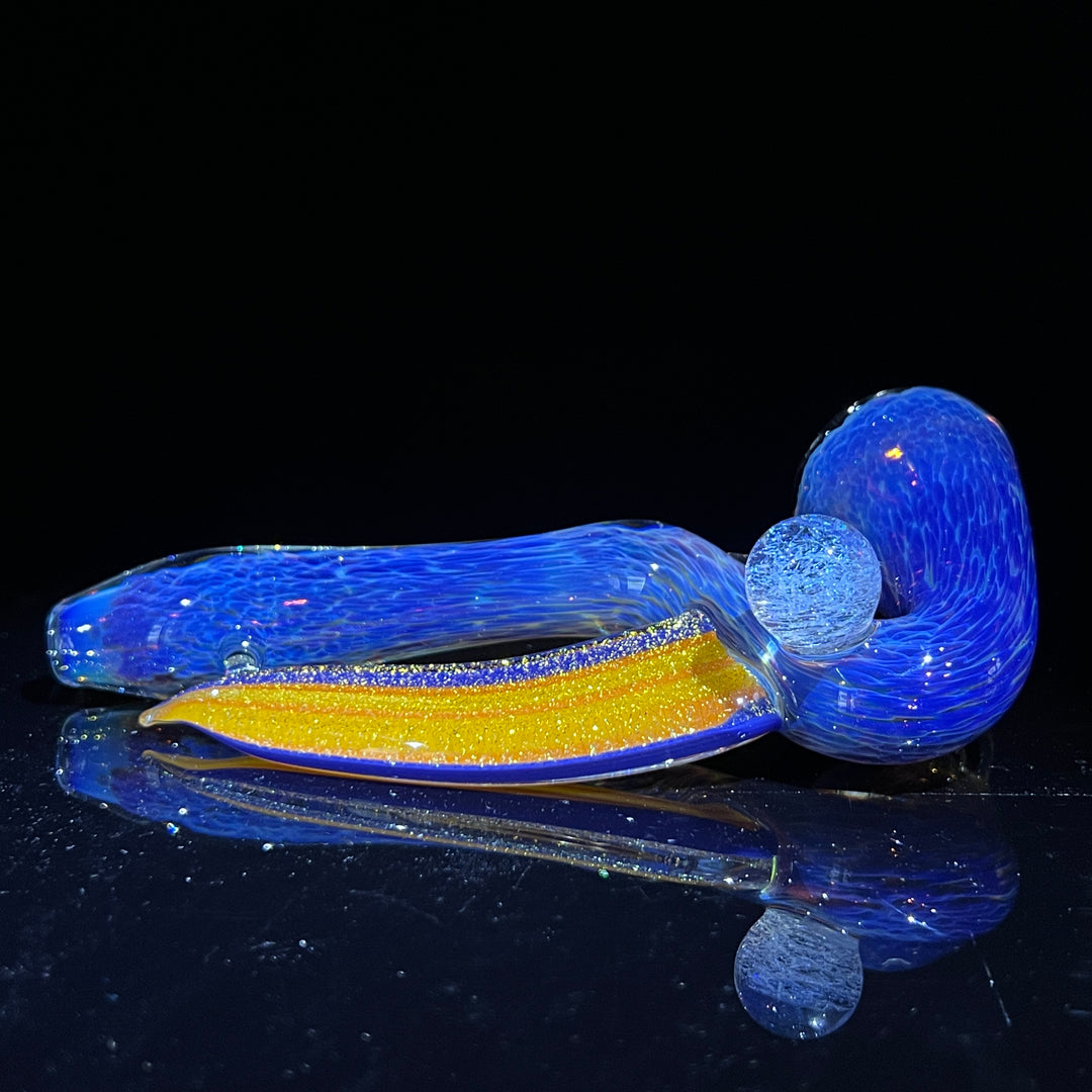 Purple Nebula Swoop Pipe Glass Pipe Tako Glass   