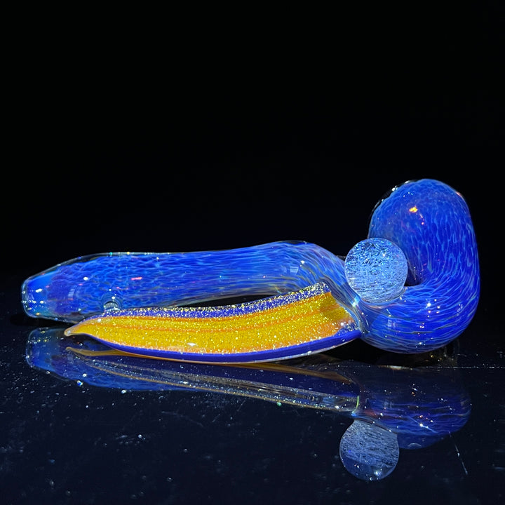 Purple Nebula Swoop Pipe Glass Pipe Tako Glass   