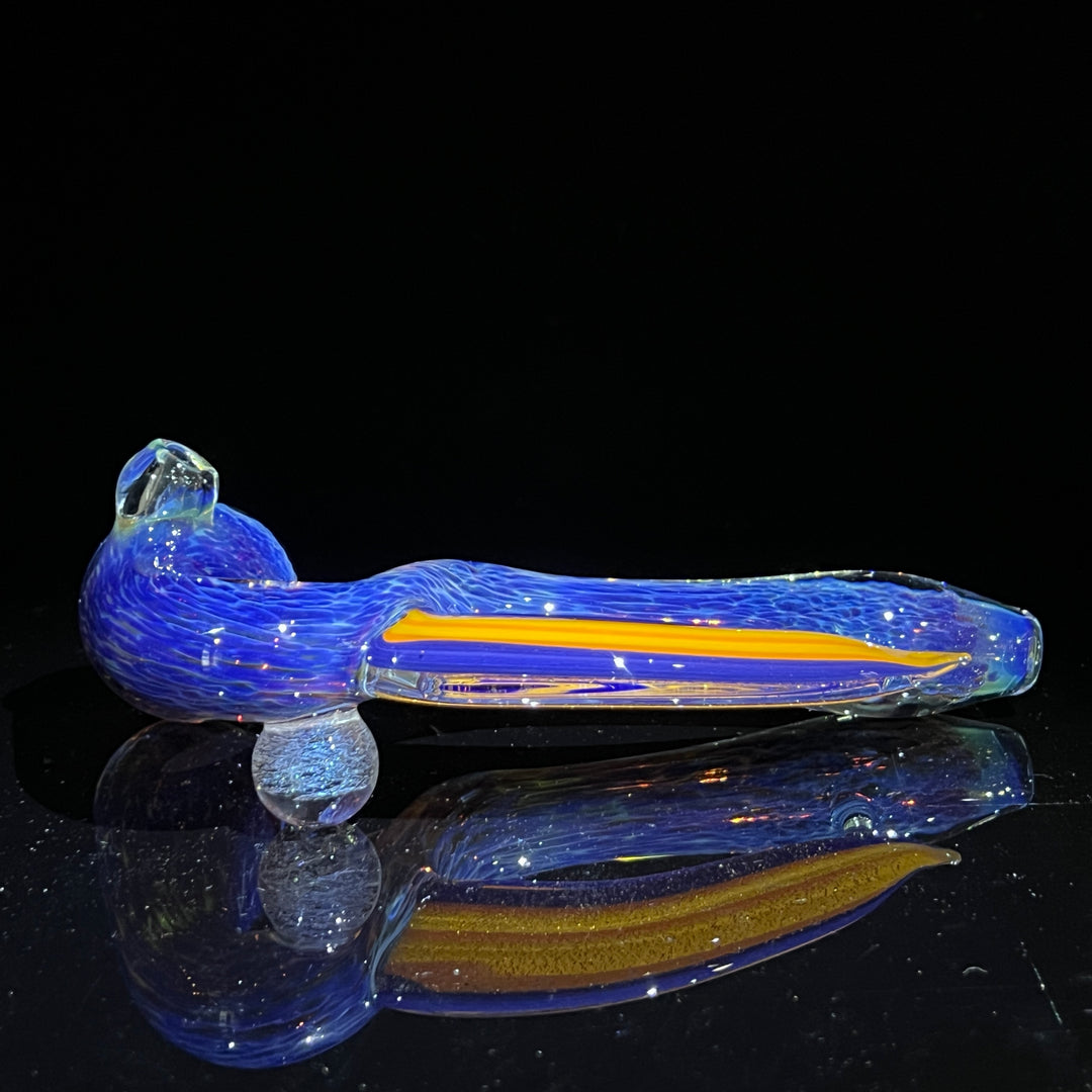 Purple Nebula Swoop Pipe Glass Pipe Tako Glass   