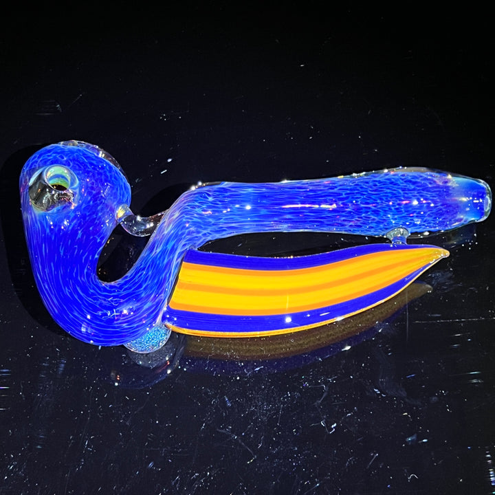 Purple Nebula Swoop Pipe Glass Pipe Tako Glass   