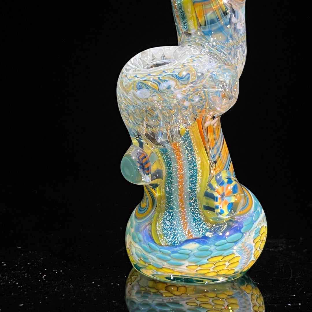 Glass Berry Cupcake Sherlock Bubbler Glass Pipe Glass Berry Cupcake