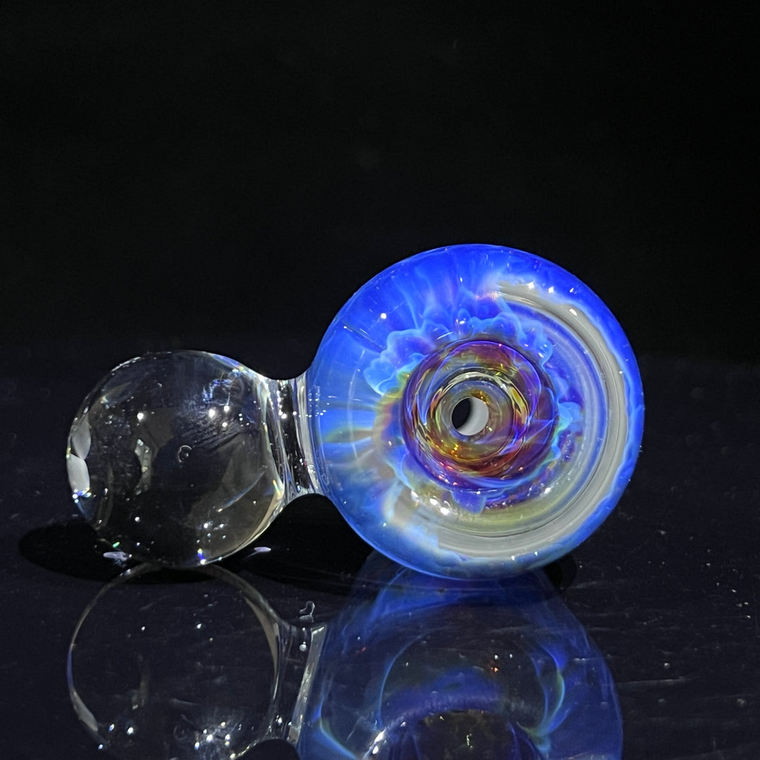 14mm Purple Nebula Pull Slide Accessory Tako Glass   