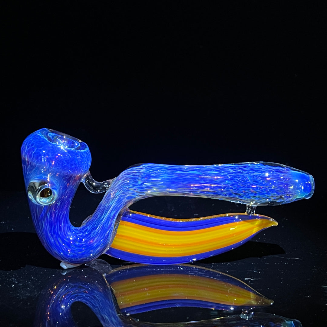 Purple Nebula Swoop Pipe Glass Pipe Tako Glass   