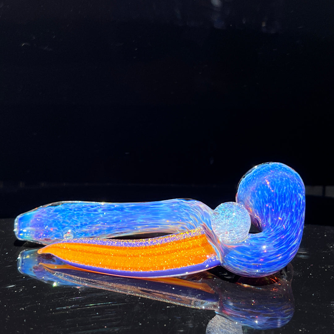 Purple Nebula Swoop Pipe Glass Pipe Tako Glass   