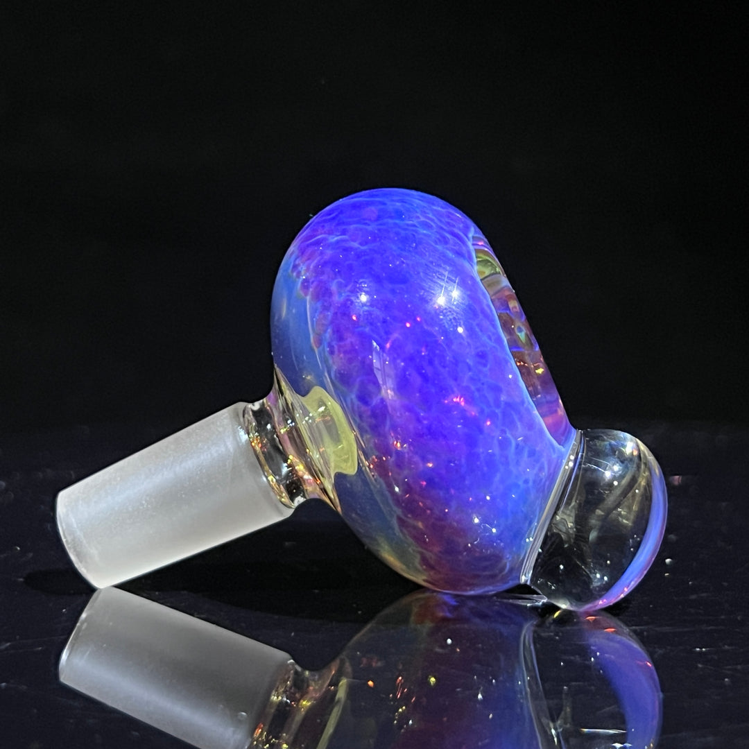 14mm Purple Nebula Pull Slide Accessory Tako Glass   