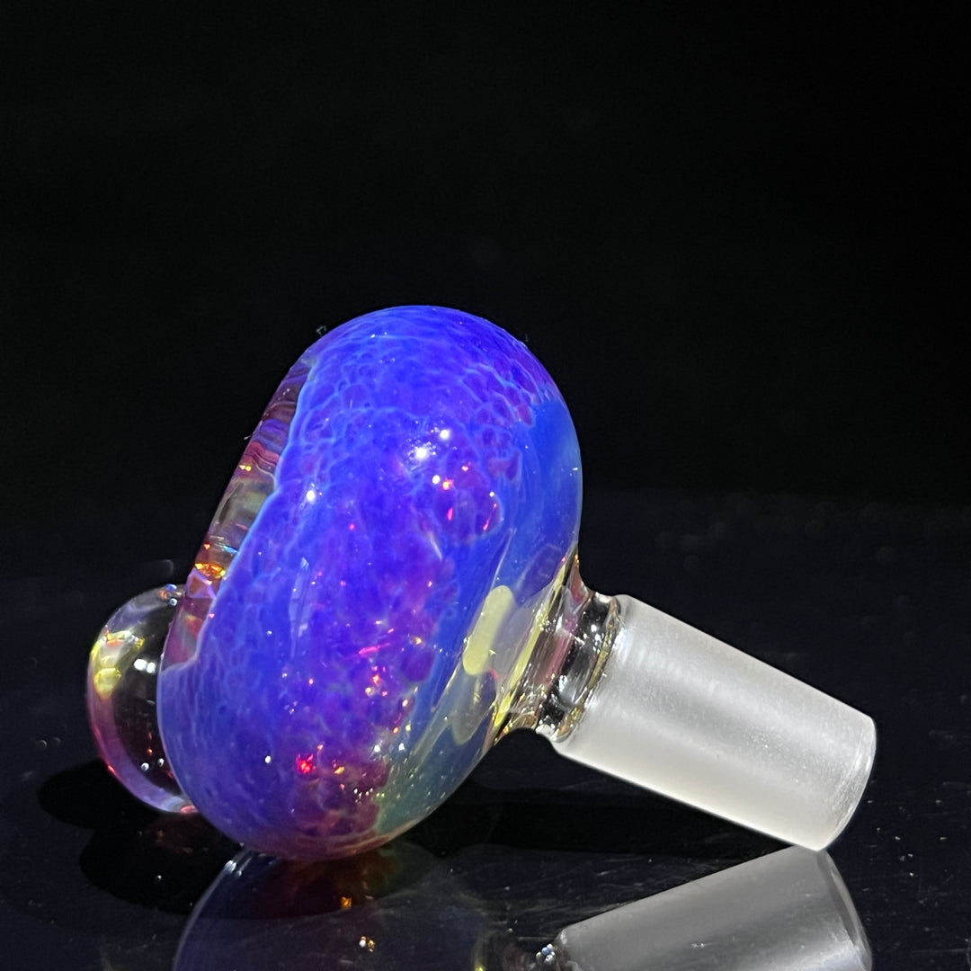 14mm Purple Nebula Pull Slide Accessory Tako Glass   