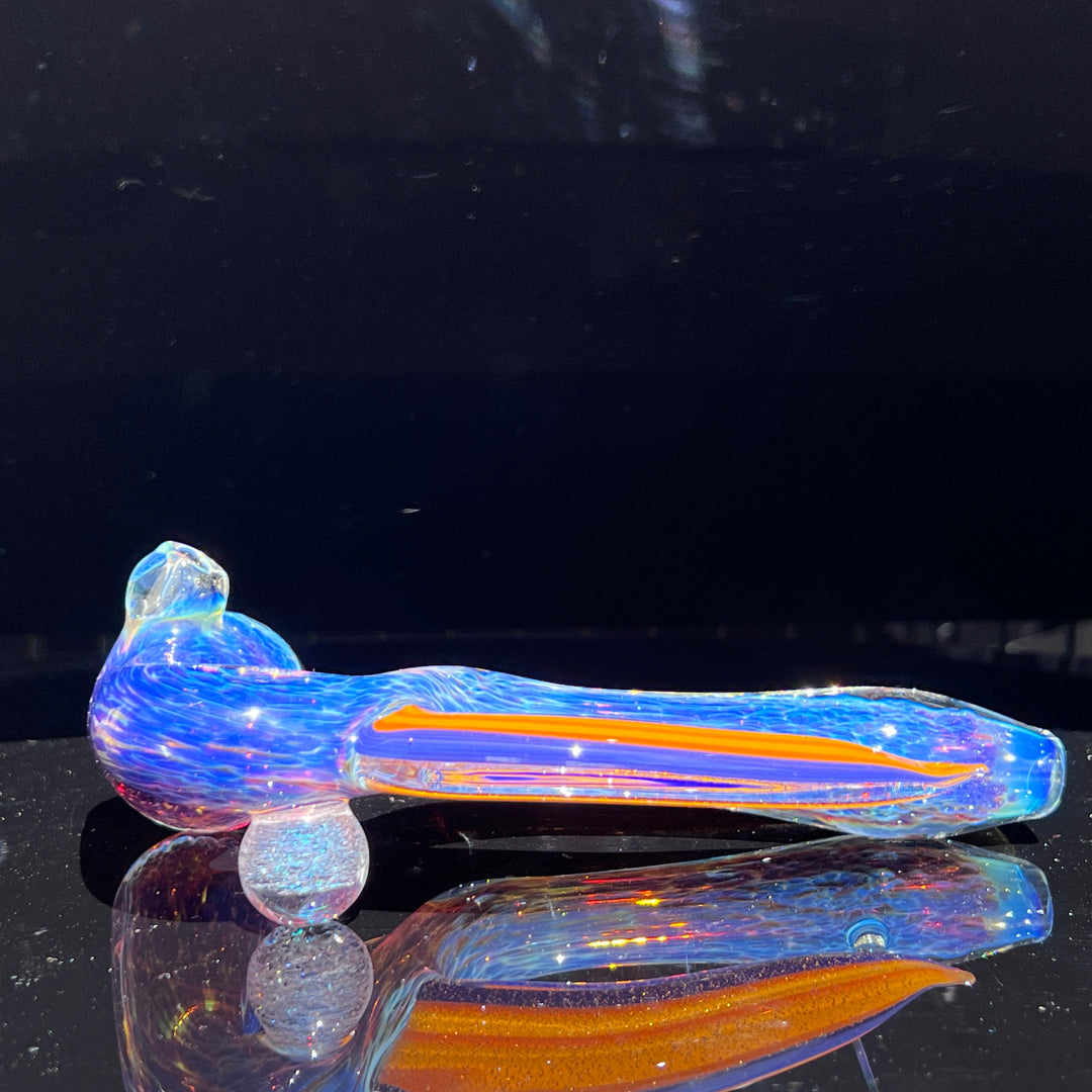 Purple Nebula Swoop Pipe Glass Pipe Tako Glass   