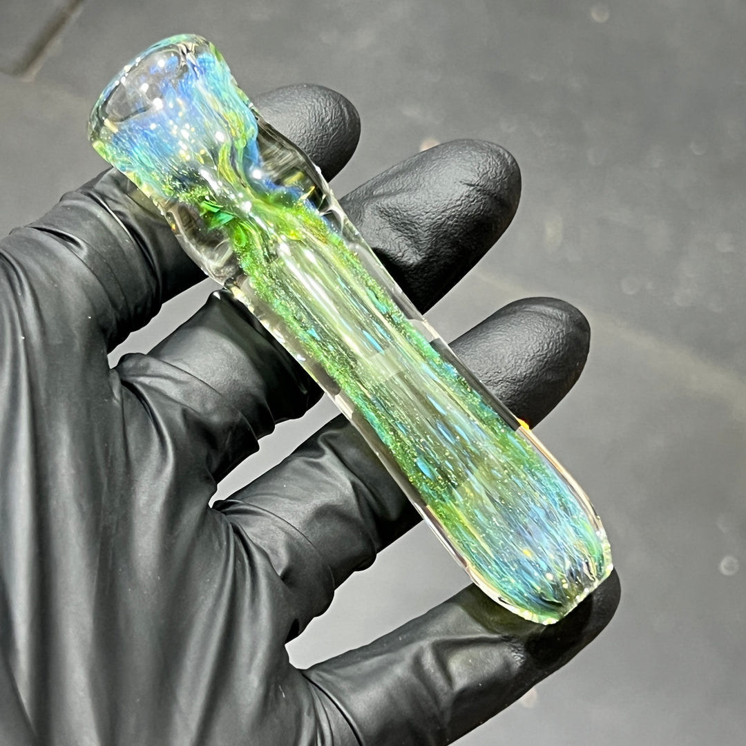 Mystery Aventurine Chillum & Case Combo Glass Pipe Chuck Glass