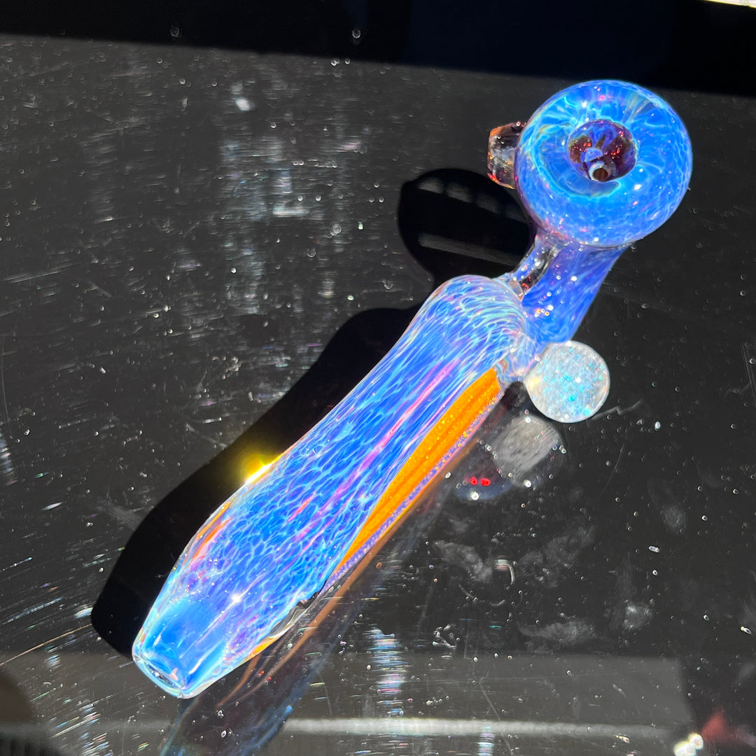 Purple Nebula Swoop Pipe Glass Pipe Tako Glass   